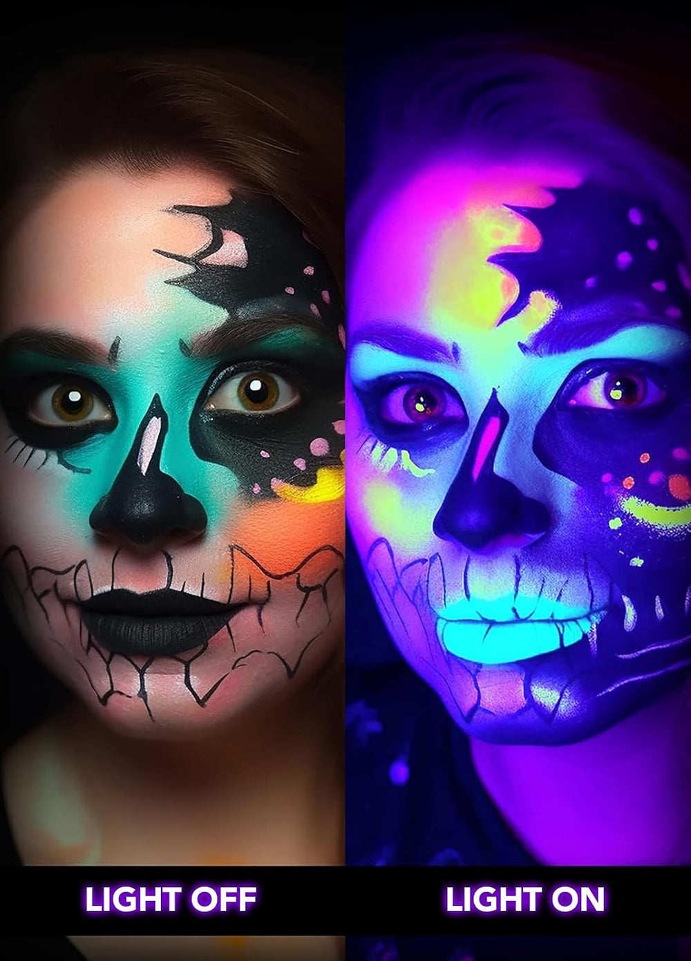 Elenora Halloween Spotlights Outdoor, 15W LED Black Light/Blacklight for Glow...