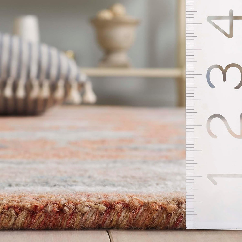 SAFAVIEH Heritage Collection Area Rug - 2'3" x 8' Runner, Rust &...