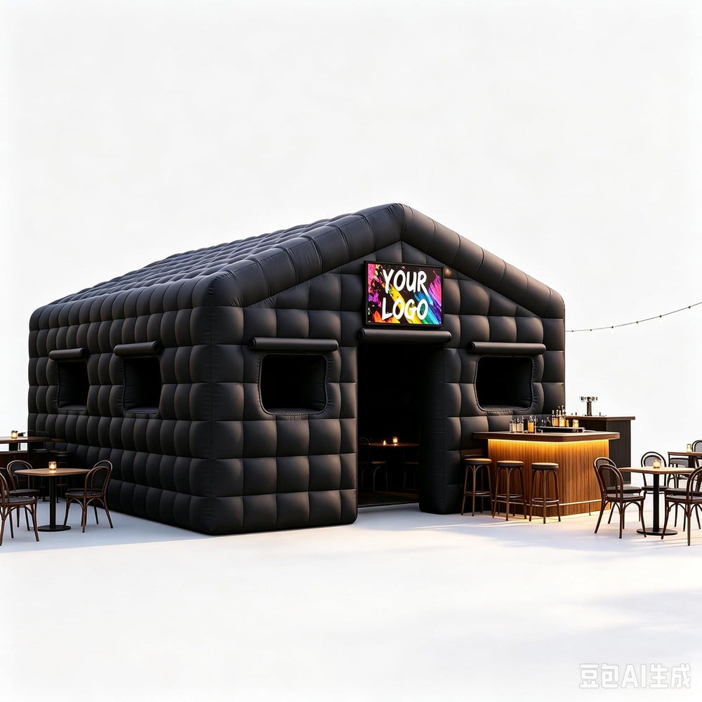 23×16×12Ft Inflatable Nightclub, Blow up Party Tent with Blower for Adult
