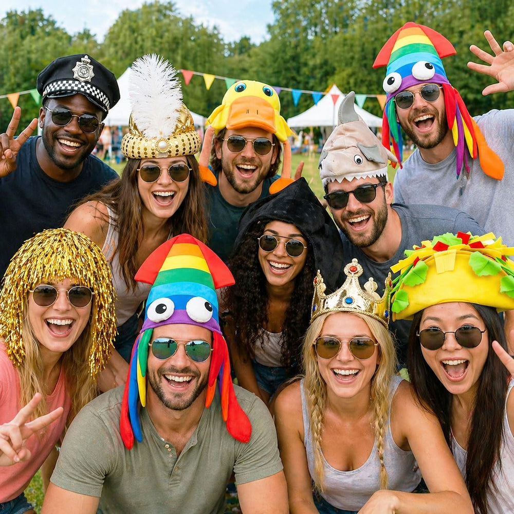 Funny Party Hats Bulk,Costume Crazy Hats for Adults, Photo Booth Props, Birth...
