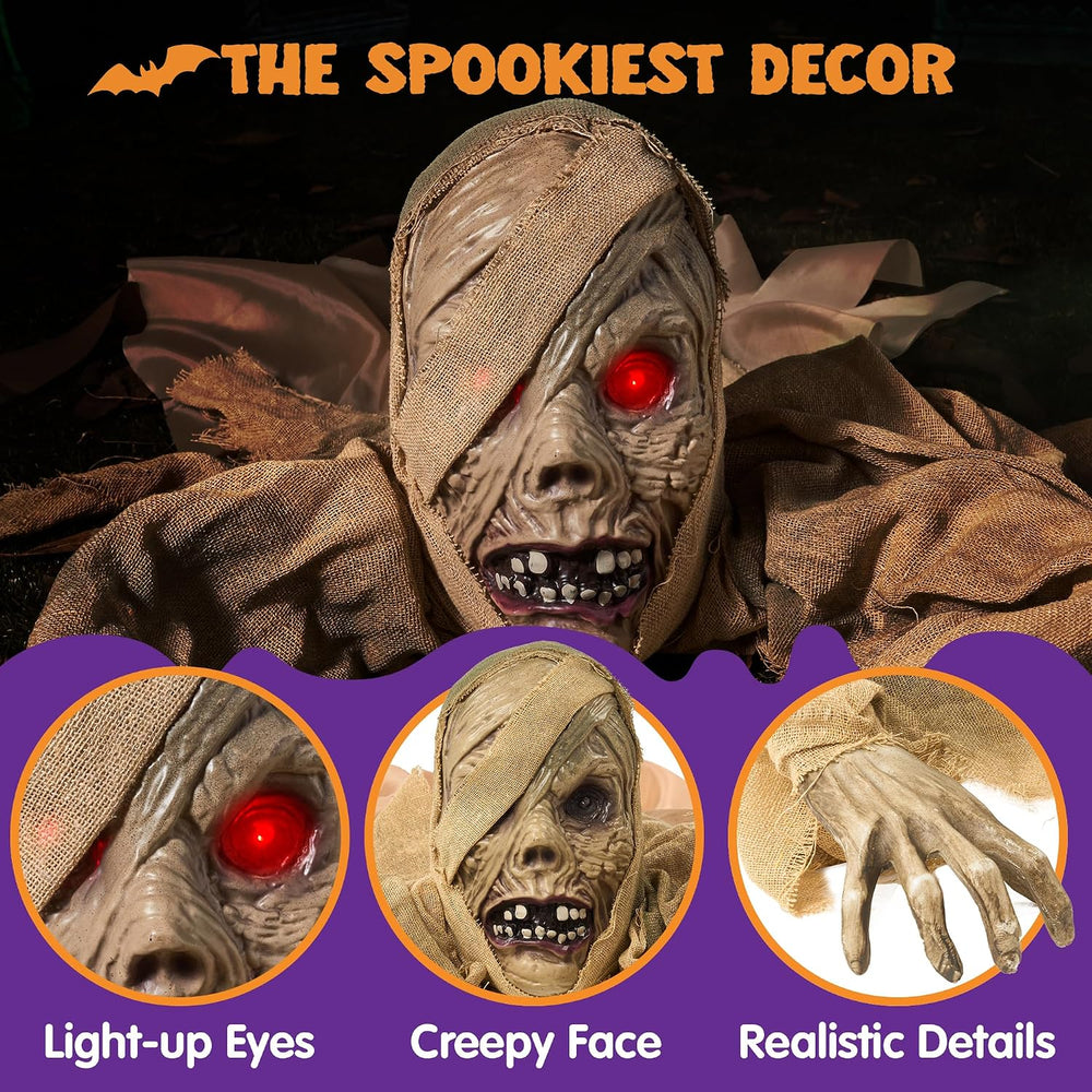 JOYIN Halloween Zombie Groundbreaker Outdoor Decoration, Zombie Groundbreaker...