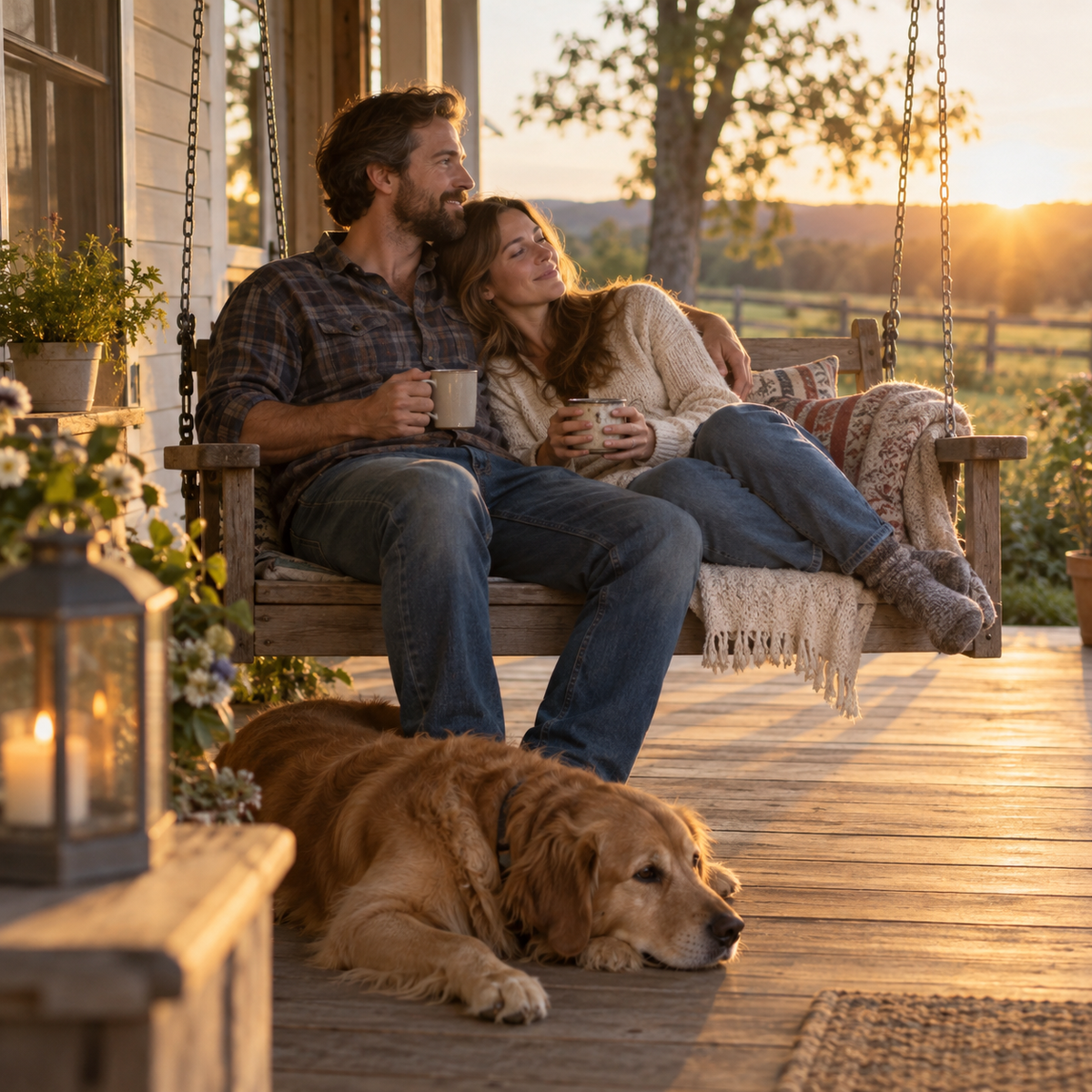 Hanging a Porch Swing: Weight and Clearance