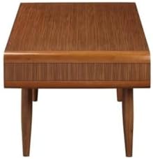 Boraam Zebra Series Halmstad Coffee Table, Rich Walnut