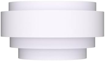 LightInTheBox Modern Wall Sconce Set of 2 Indoor Wall Light Fixture Half Moon Metal Wall Lamp White for Stair Hallway Home Theatre Bedroom (2PCS)