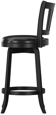 Hillsdale Presque Isle Swivel Stool, Counter Height, Black