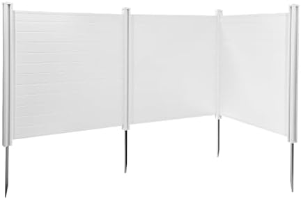 VEVOR Outdoor Privacy Screen 50in W x 50in H 3-Panel Air Conditioner Fence