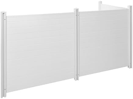 VEVOR Outdoor Privacy Screen 50in W x 50in H 3-Panel Air Conditioner Fence