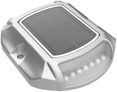 VOLISUN Solar Driveway Dock Deck LED Outdoor Lights 2 Colors Modes 12 Pack