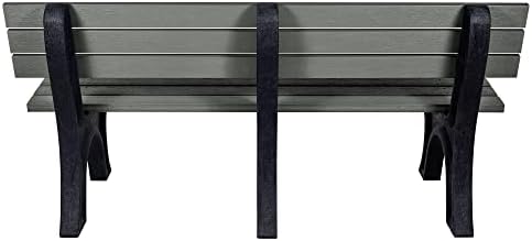 Sequoia Professional Aurora Park Bench, 6 ft, Coastal Teak