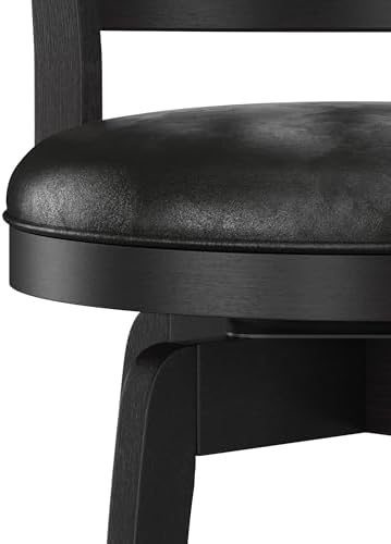 Hillsdale Presque Isle Swivel Stool, Counter Height, Black