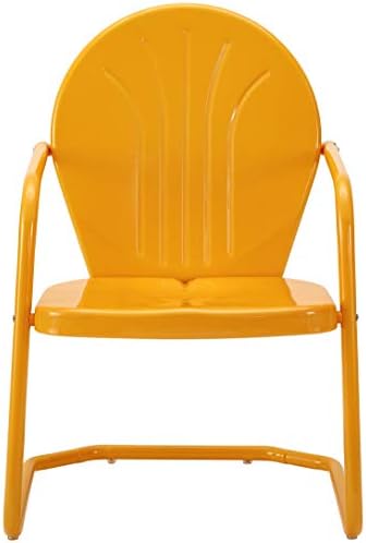 Crosley Furniture Griffith Retro Metal 3-Piece Chair & Side Table Set