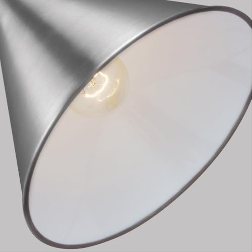 generation lighting crittenden outdoor wall sconce, black aluminum on a desk or shelf