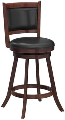 COSTWAY Bar Stools Set of 2, 360 Degree Swivel