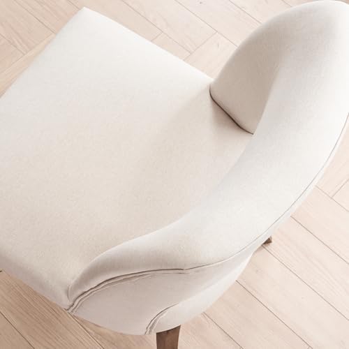 VKNOW Dining Chairs Set of 2, Fabric Dining Chairs, Beige