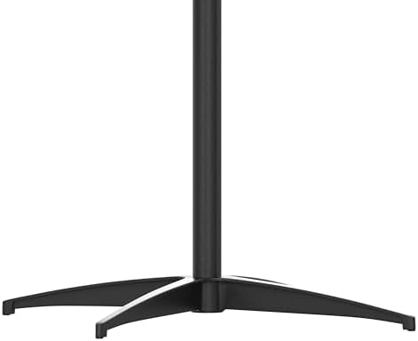 Flash Furniture 30 in Wood Round Cocktail Table, Black