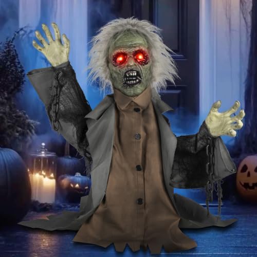 kemooie Halloween Animatronics Groundbreaker Zombie Decorations