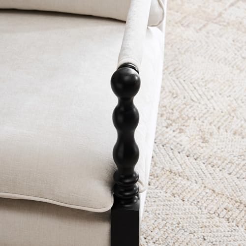 Bezseller Spindle Accent Chair with Wood Frame Set of 2