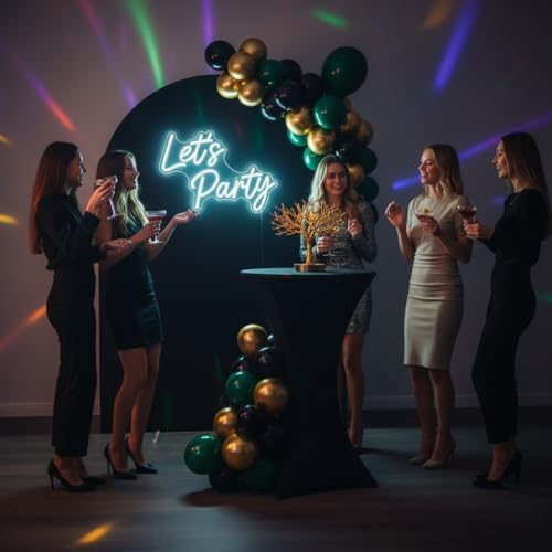 Spandex Black Cocktail Table Covers for 30-32 Inch High Top Pub 4 Pack