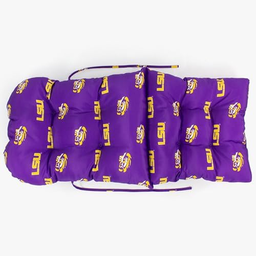 College Covers Everything Comfy LSU Tigers Patio Adirondack Chair Cushion