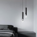 Modern Pendant Light Kitchen Light Fixture Dimmable LED Black Mini Pendant Lights Dinning Room Black Pendant Lighting for Kitchen Island Bedroom (2-Light)…