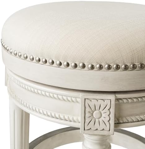 Maven Lane Pullman Backless Counter Stool, White Oak, 26"