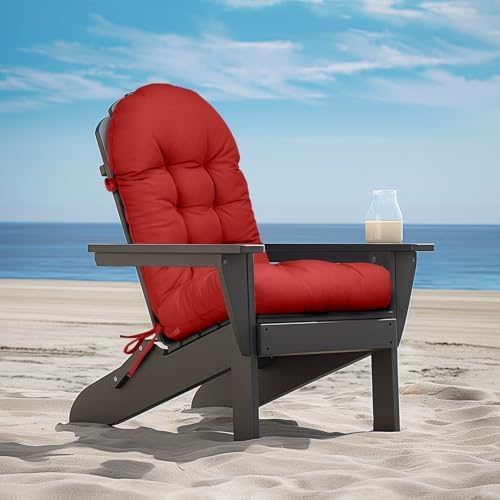 mudilun Adirondack Chair Cushion Waterproof 44x19x4in Rocking Chair Pads