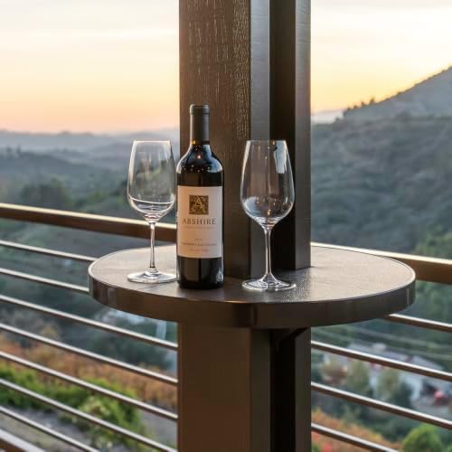 ALUMATABLE™ Aluminum Patio Cover Post Table (Adobe)