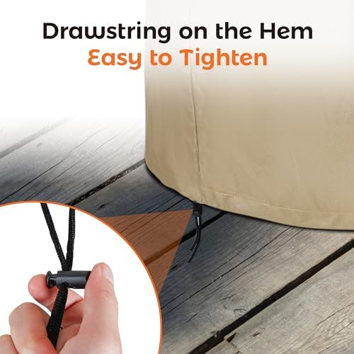 BALI OUTDOORS Round Fire Pit Covers Waterproof