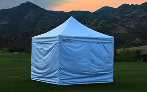 Undercover X2 10x10 Premium Commercial Canopy Tent, White