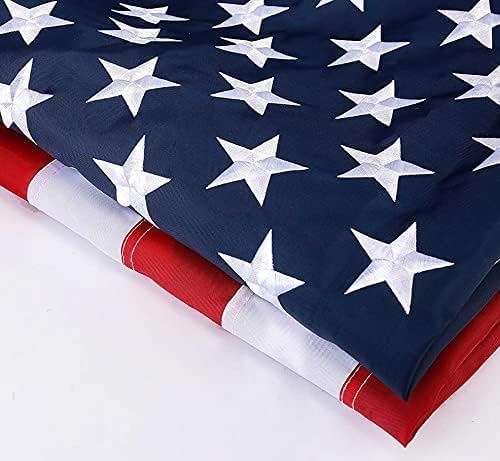 American Flag 5x8 ft: Long Lasting and Heavy Duty Nylon US Flags