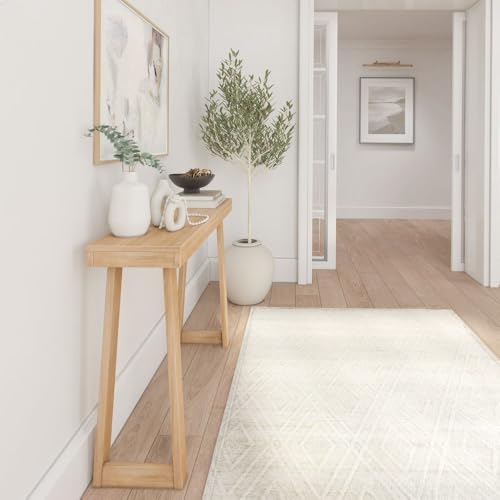 Plank+Beam Classic Console Table, 46 Inch, Blonde