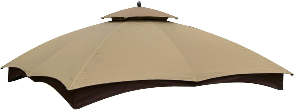COOSHADE Gazebo Replacement Top for Lowe's Allen Roth #GF-12S004B-1, Beige
