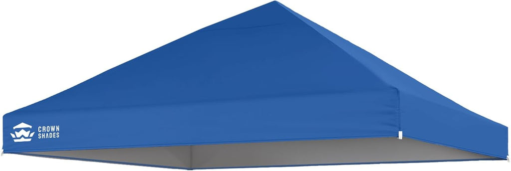 CROWN SHADES 8x8 Canopy Replacement Top, Blue (Top Only)