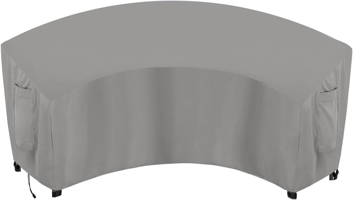 OutdoorLines Waterproof Curved Outdoor Sectional Cover