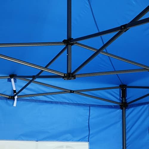 COBIZI 10x10 Pop Up Canopy Tent with 4 Sidewalls,Heavy Duty Canopy,Gray