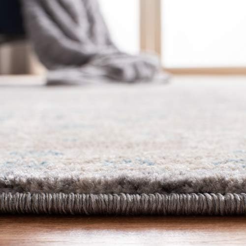 SAFAVIEH Sofia Collection Area Rug - 10' x 14', Light Grey & Beige, Vintage Oriental Distressed Design, Non-Shedding & Easy Care, Ideal for High Traffic Areas in Living Room, Bedroom (SOF330B)