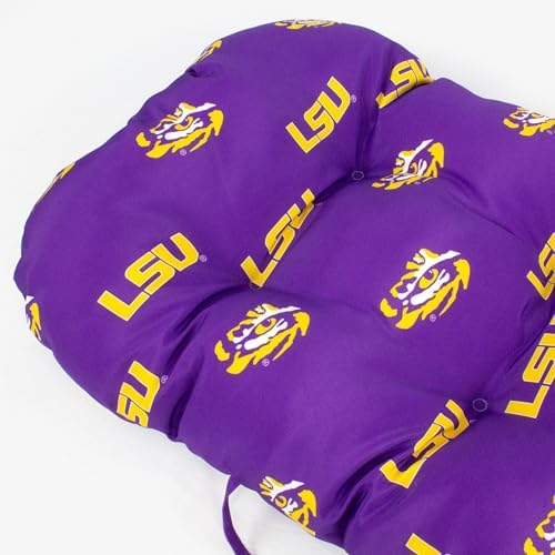 College Covers Everything Comfy LSU Tigers Patio Adirondack Chair Cushion