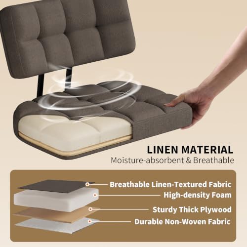 Adjustable Height Linen Bar Stools, Counter Height Barstools