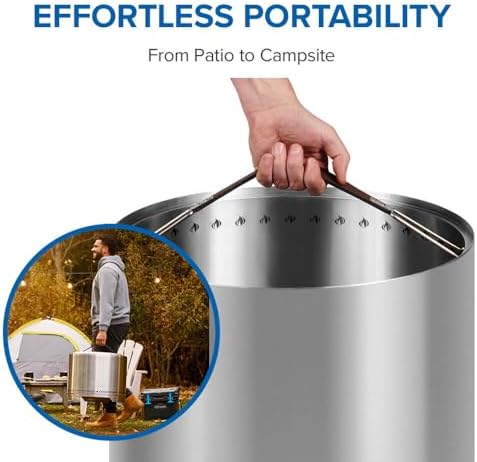 Timberwolf® Smokeless Fire Pit, 18-inch