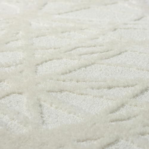 LUXE WEAVERS Modern Geometric Area Rug Cream 4x5