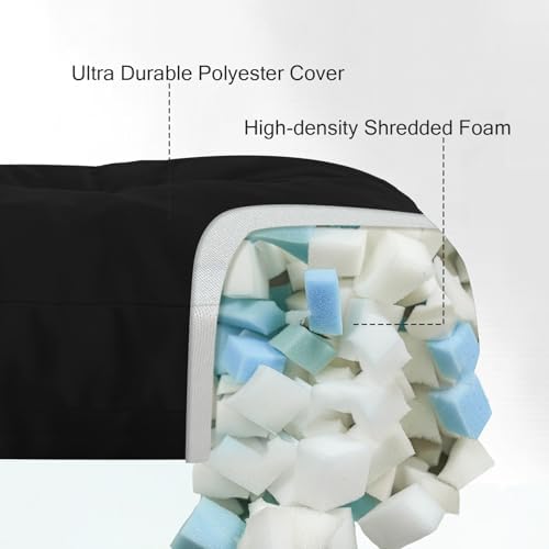 Outdoor Bench Cushion Waterproof, Tufted Bench Seat Cushion