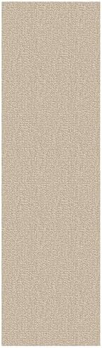 EARTHALL Washable Runner Rug, Non Slip Entryway Runner, 2x8 Ft, Sand/Beige