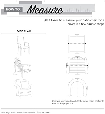 Classic Accessories Veranda Water-Resistant 27.5 Inch Rocking Chair Cover, Patio Furniture Covers