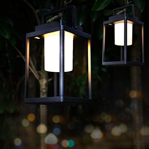 Outdoor Table Lamp, Cordless Rechargeable LED Lanterns for Patio