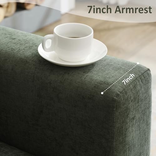 Oversized Accent Chair Armchair with Metal Legs