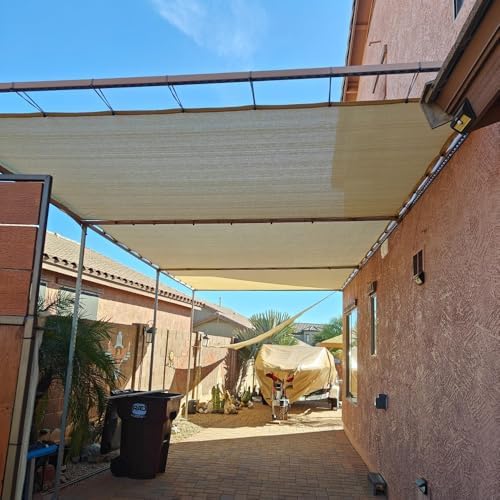 90% Shade Cloth for Patio, 8x25 FT Pergola Shade Cover