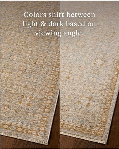 Loloi Elora Neutral/Multi 18" x 18" Sample Rug