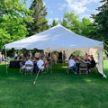 Quictent 20x40 Fire Retardant Pole Party Tents with Storage Bags