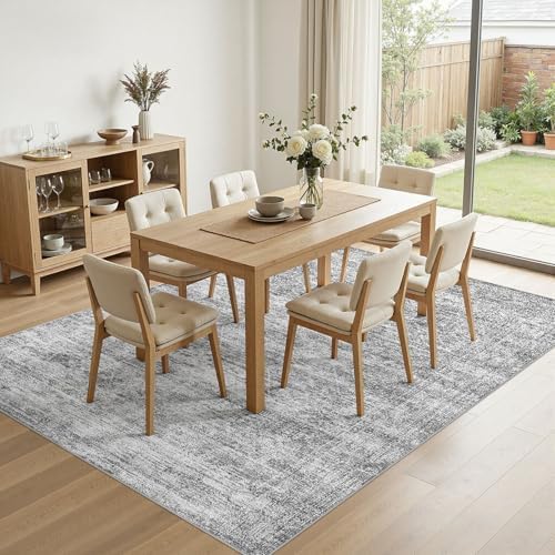 cotiled 9x12 Area Rugs Abstract Distressed Washable Large Living Room Rug