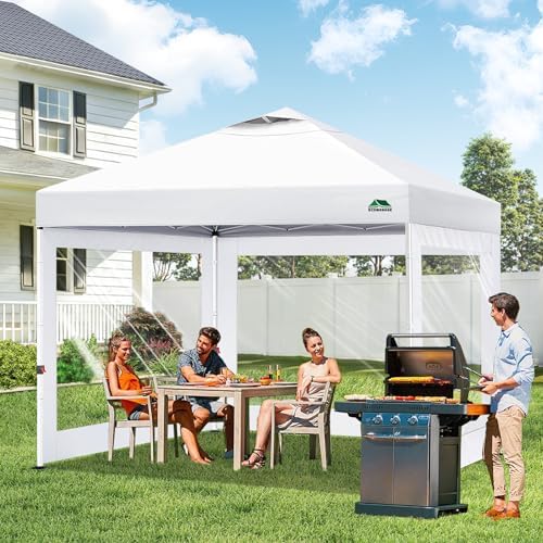 Clear Canopy Sidewalls for 12x12 Pop Up Tent, Light Gray
